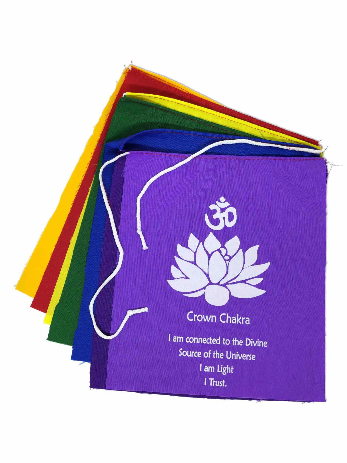 Tibetan Prayer Flags 7 Chakras - Buy Now!