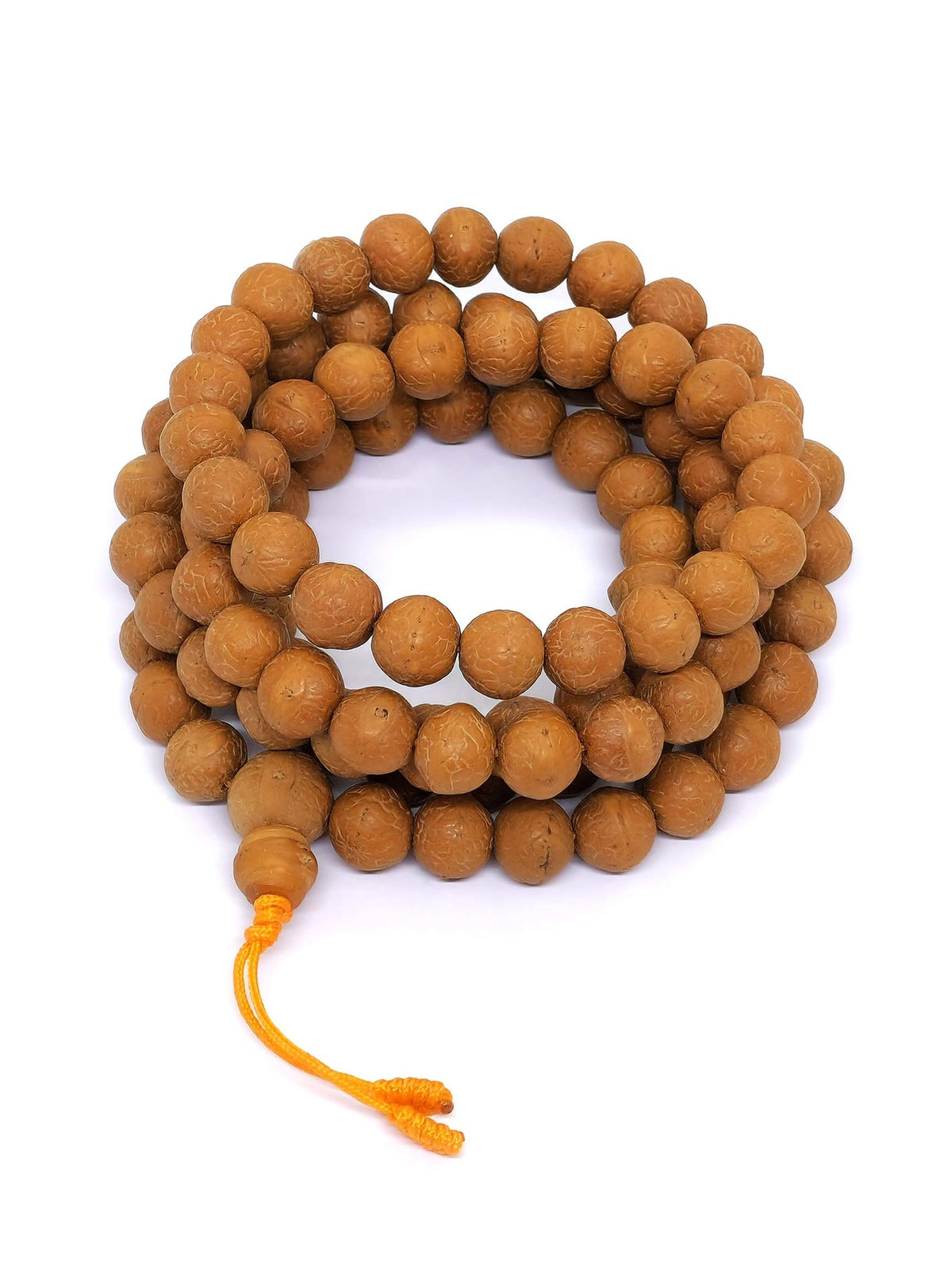 Tibetan Prayer Beads Bodhi Seed Mala, 12 mm