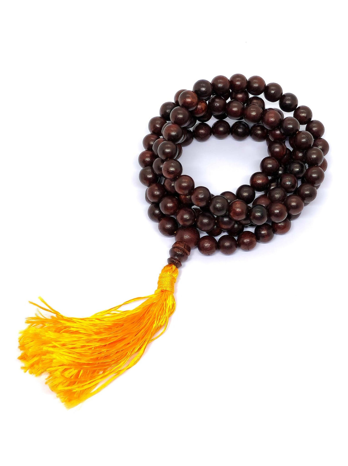 Tibetan Rosewood Prayer Beads with Tassel