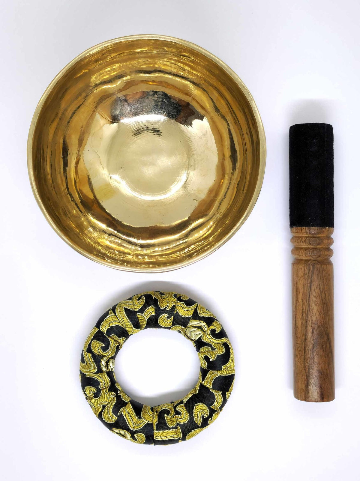 Tibetische Klangschale Set Jamsem, 3-teilig, Ø 13-15cm, 450-650g