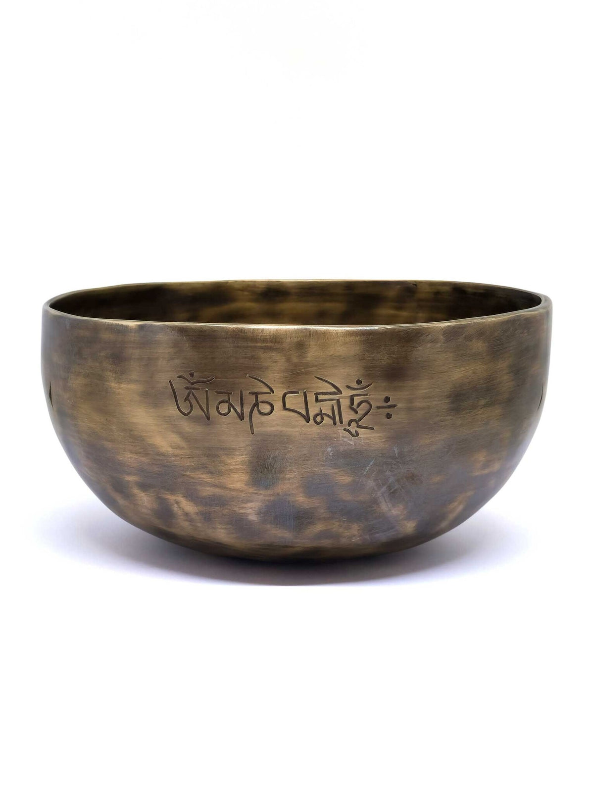 Tibetische Klangschale - Vollmond, 3-teiliges Set, Ø 18cm, 850g