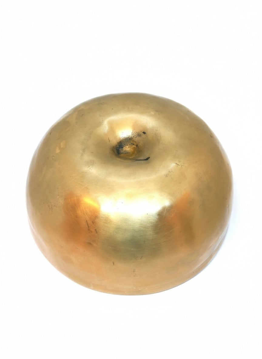 Tibetische Lingam Klangschale 3-teiliges Set handgefertigt, Ø 19cm, 1300g