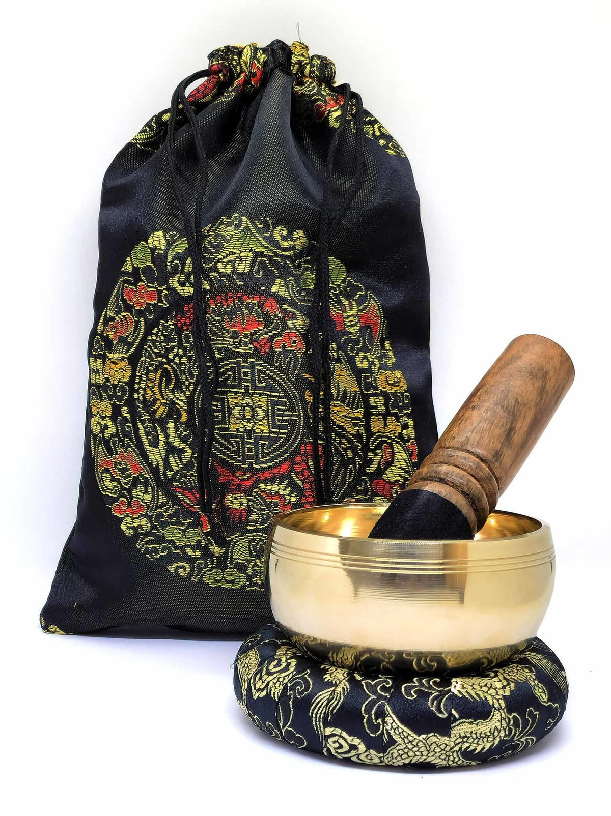 Tibetan Singing Bowl Set, 4 Pieces, Mini, Ø 8cm, 200g