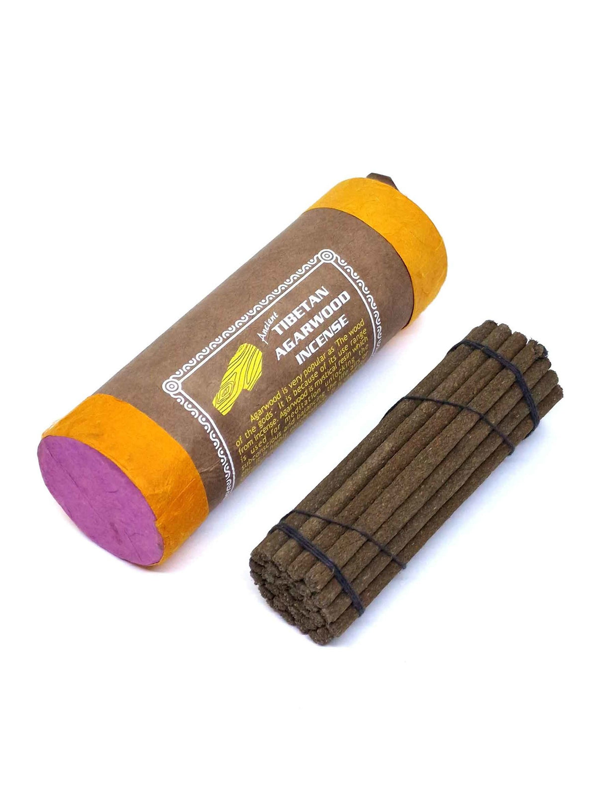 Tibetische Räucherstäbchen "Agarwood Incense" (Agarholz)