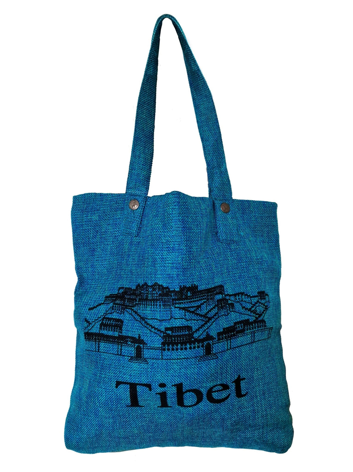 Sac en jute Potala Palace, sac tibétain respectueux de l'environnement