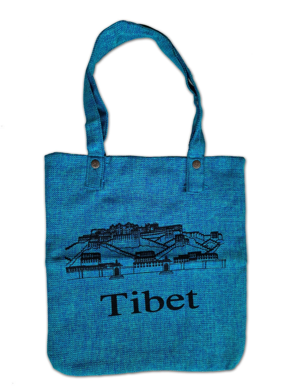 Sac en jute Potala Palace, sac tibétain respectueux de l'environnement