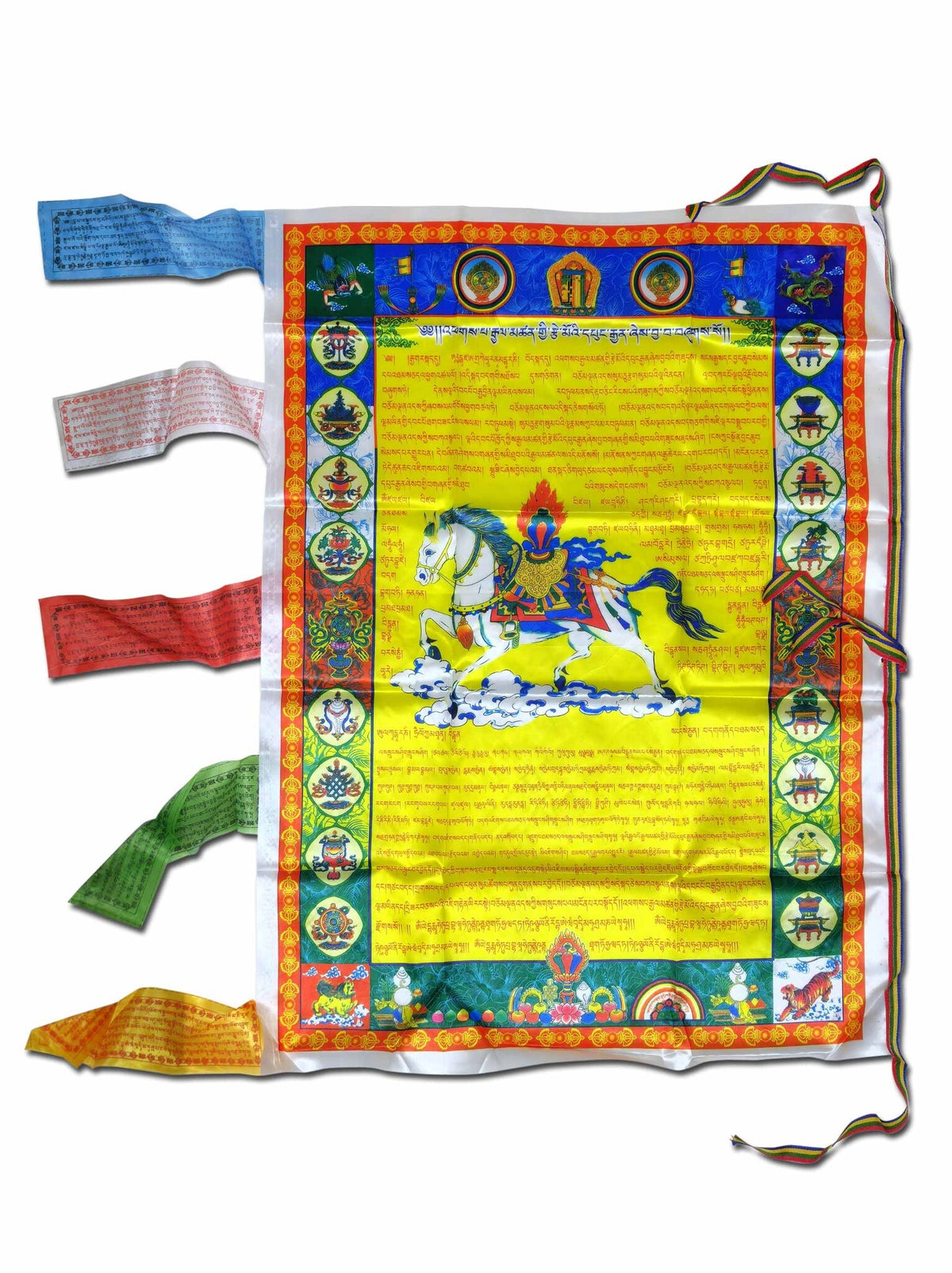 Tibetan Vertical Prayer Flag