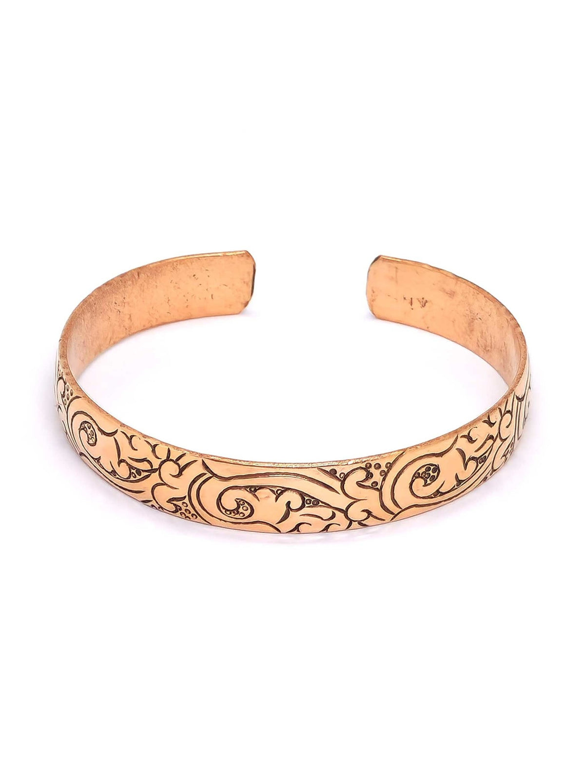 Handmade Tibetan Open Bangle Flower Shangrila