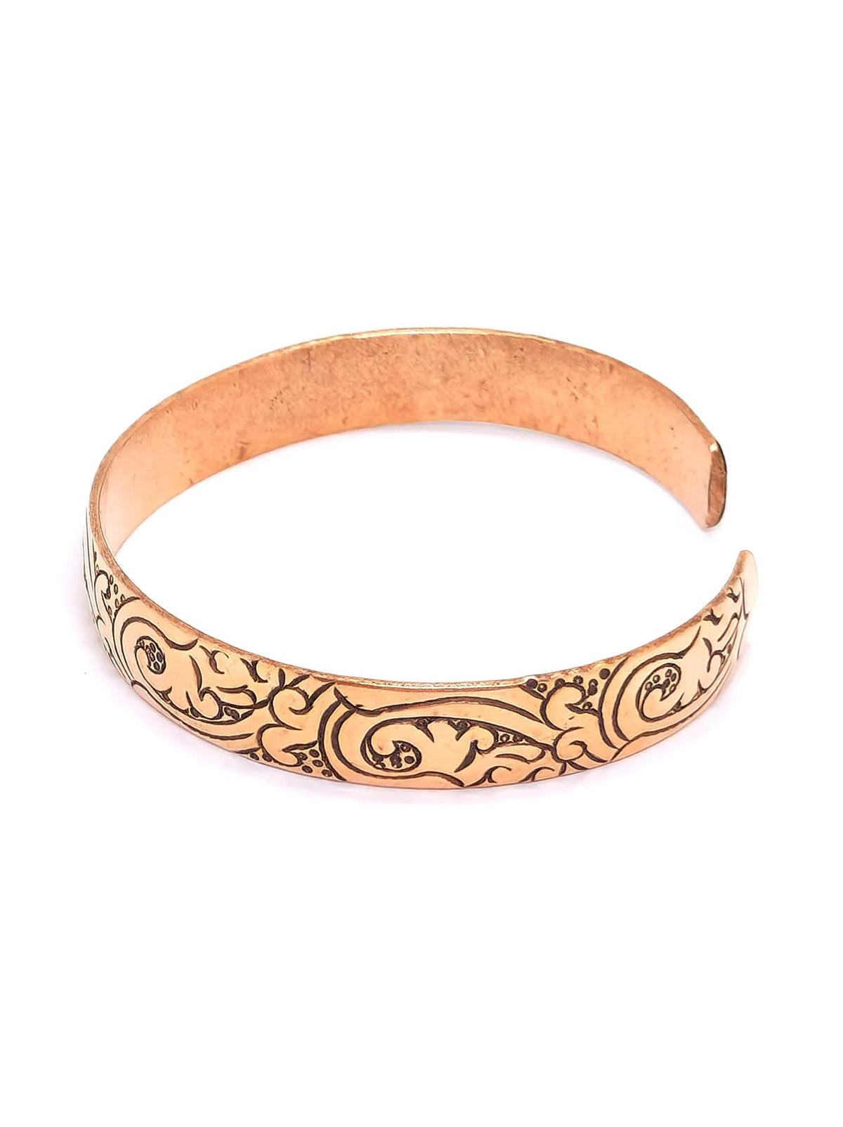 Handmade Tibetan Open Bangle Flower Shangrila