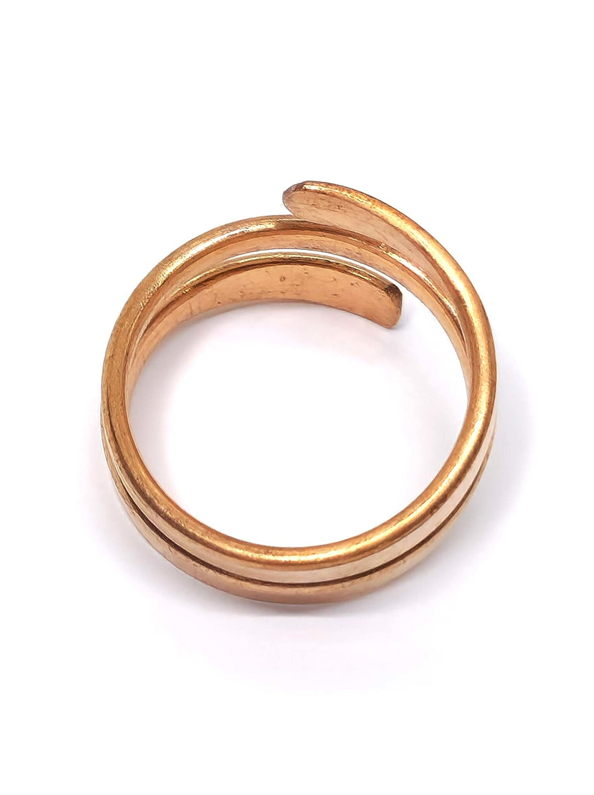 Tibetan Copper Coil Ring
