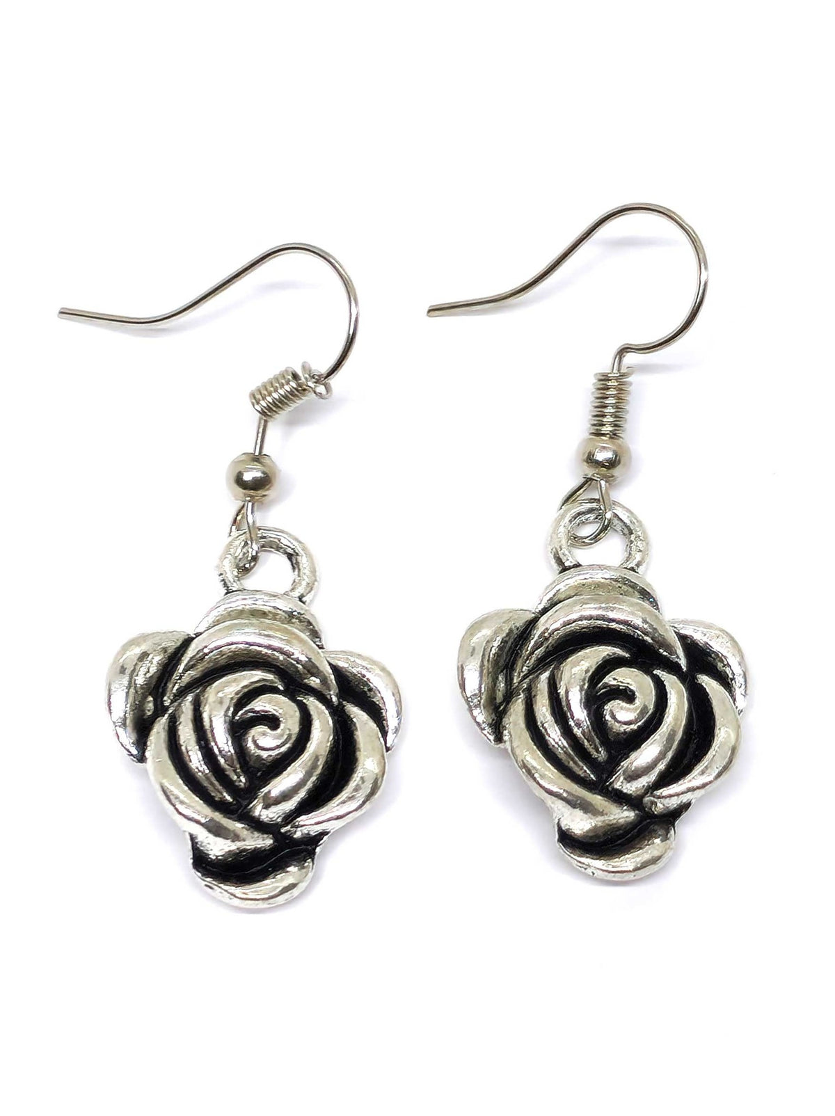 Tibetischer Ohrhänger Rose