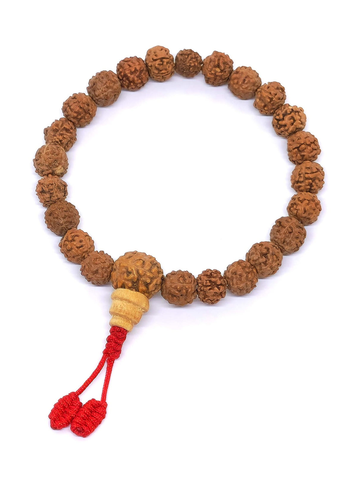 Rudraksha Bracelet With Tassel, Stretchable