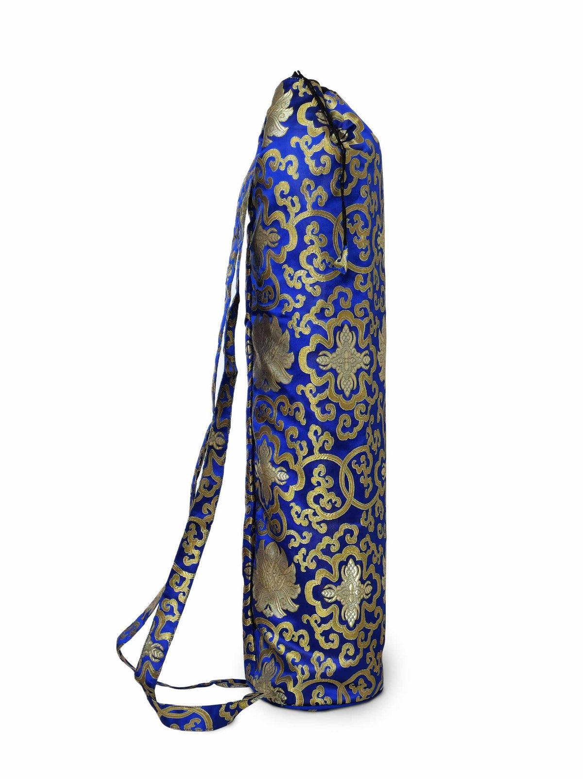 Sac à tapis de yoga en brocart de soie