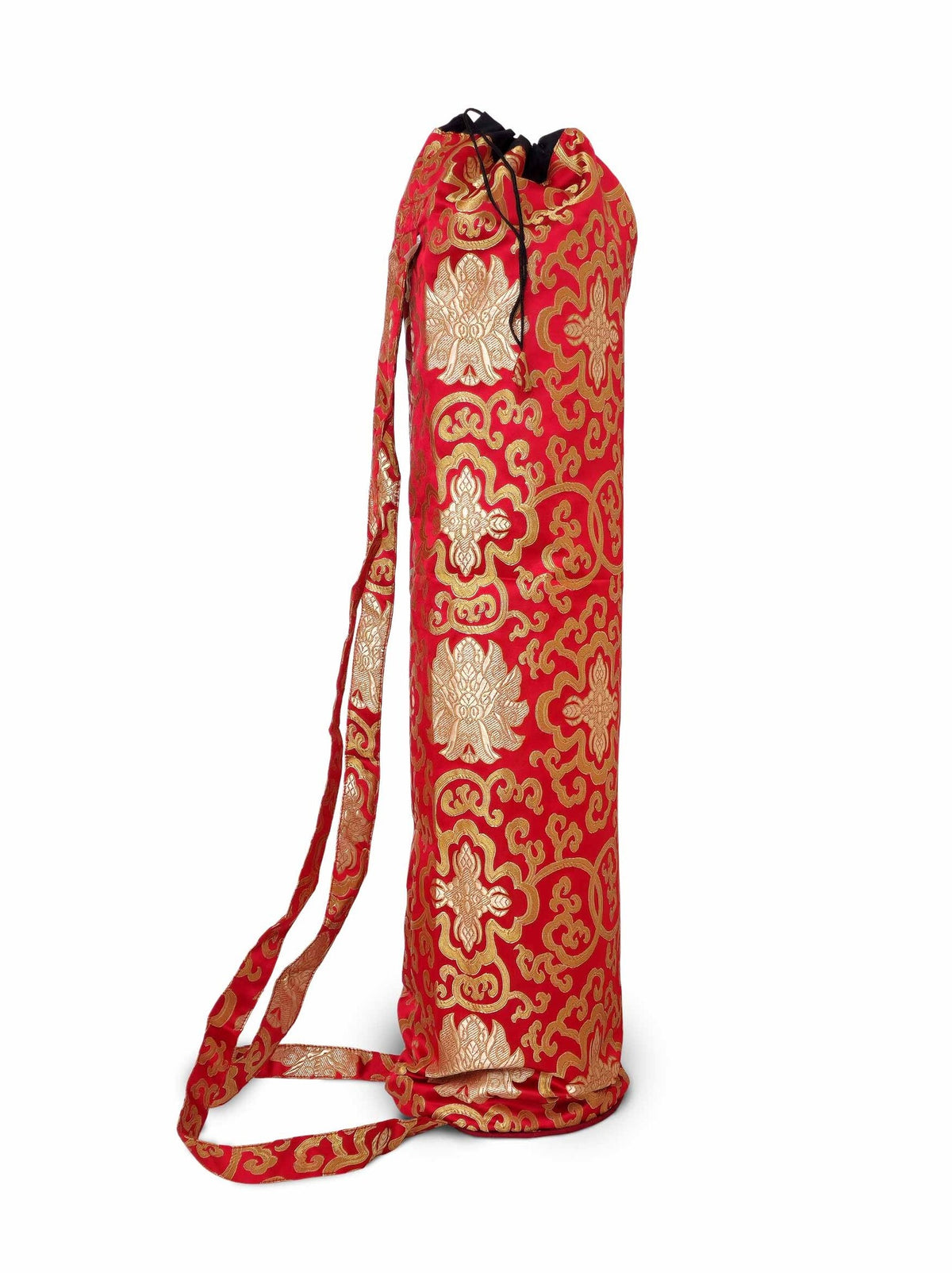 Silk Brocade Yoga Mat Bag